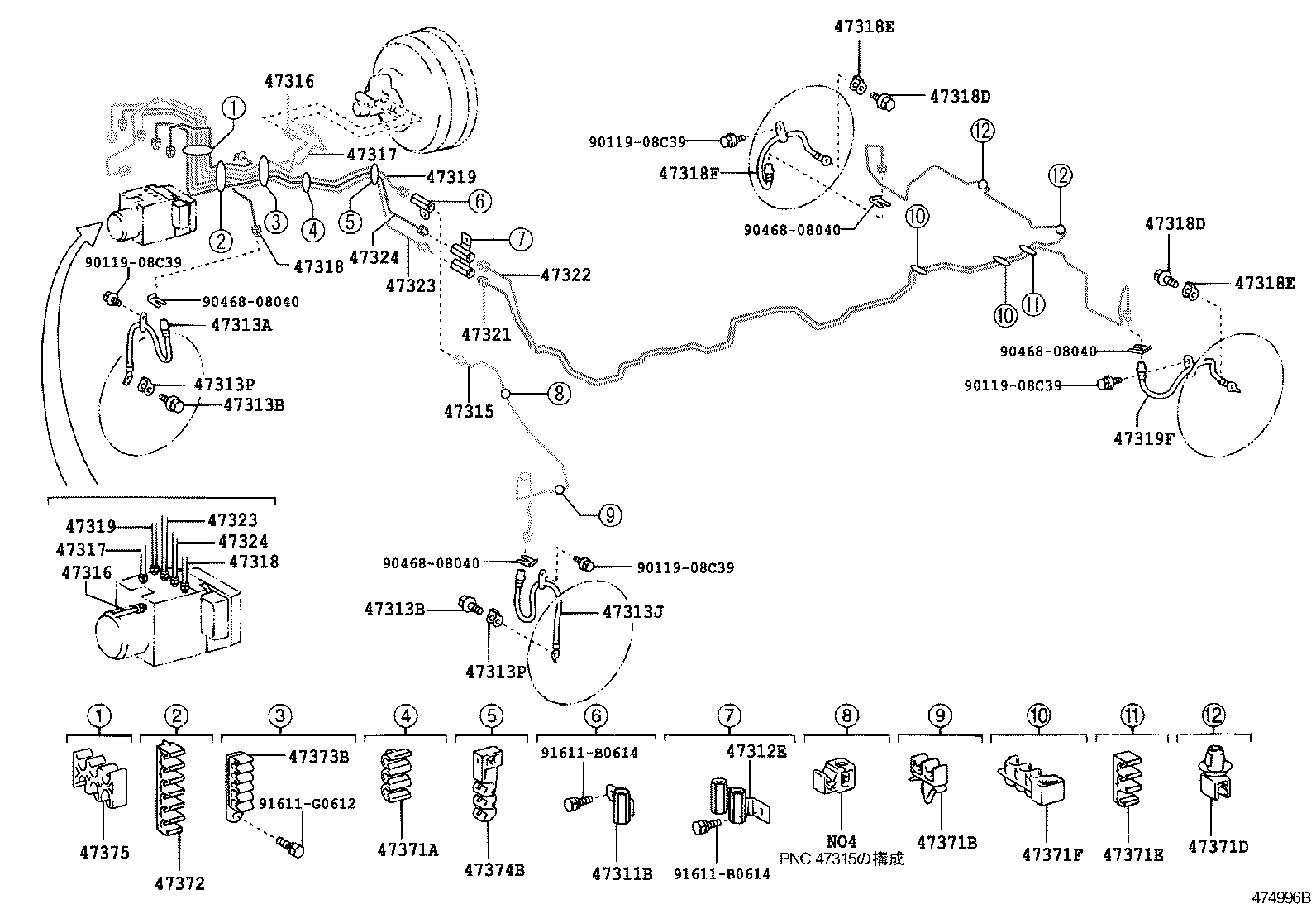 Как прокачать тормоза тойота харриер - 85 фото