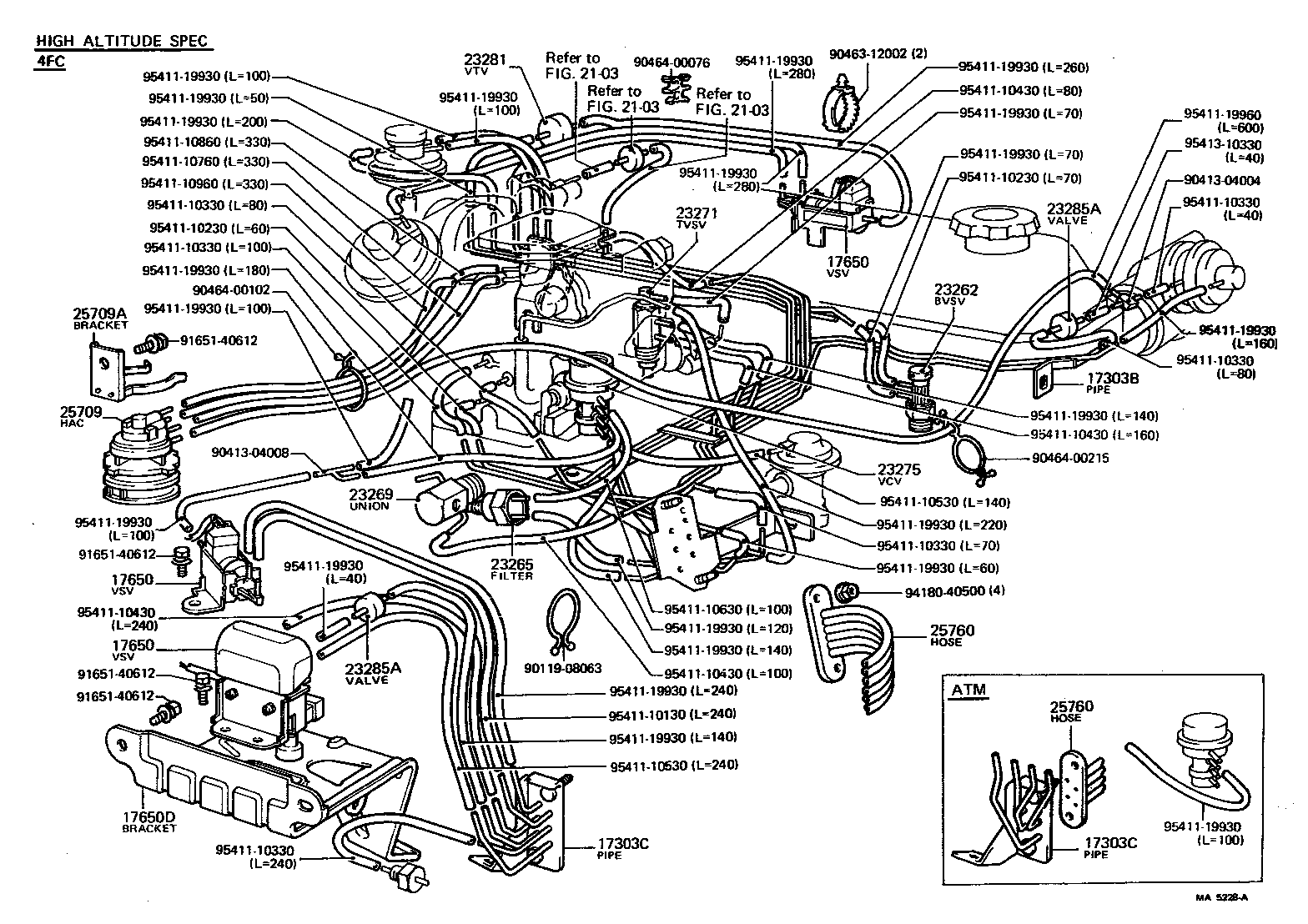 Carburetor Vacuum Line Diagram