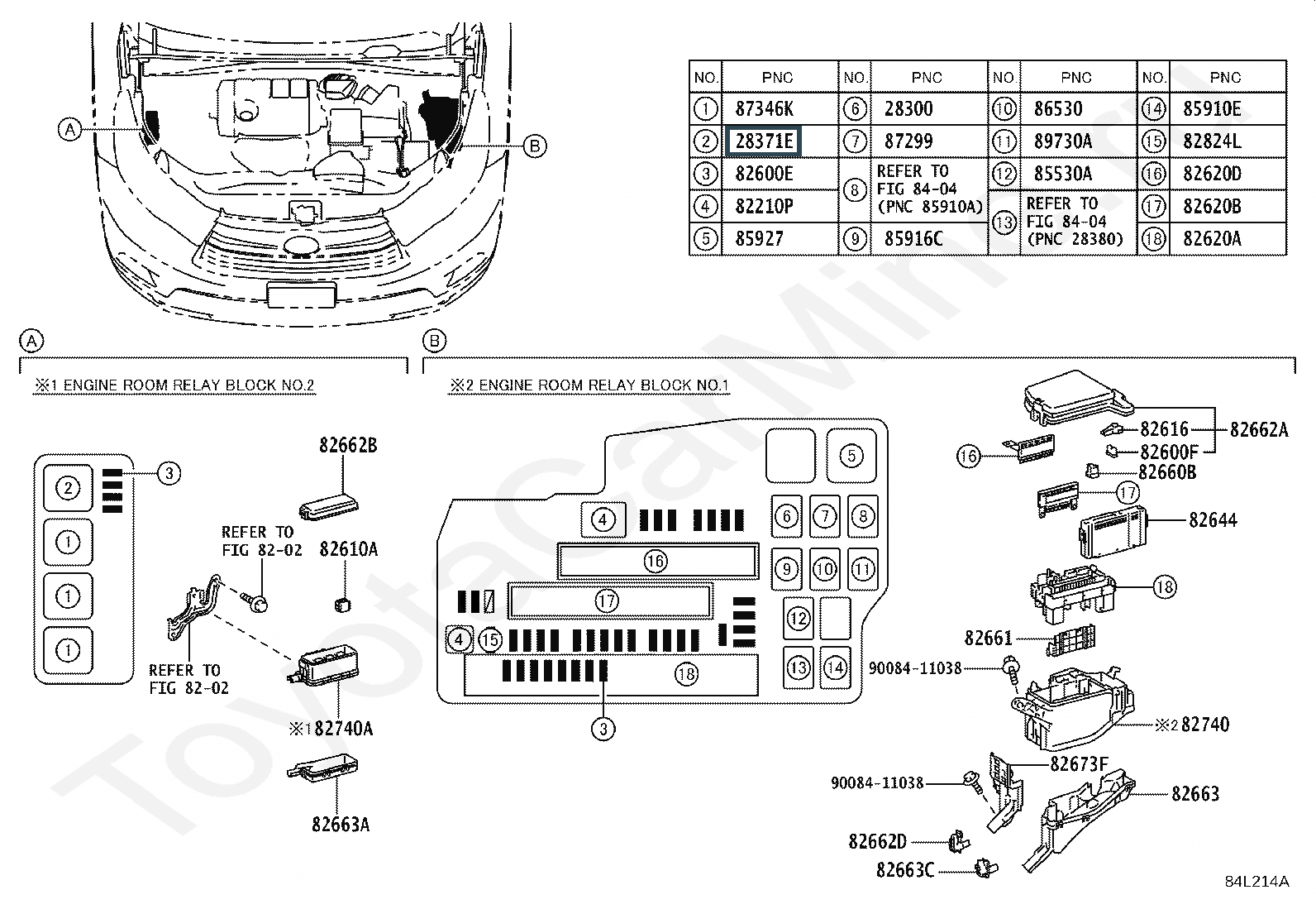 Toyota probox схема предохранителей